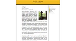 Desktop Screenshot of klocke-linkens.de